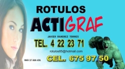 Rotulos ACTIGRAF