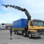 Mercedes Benz 3243 K 8X4 + HIAB 550+JIB135-4 + Win
