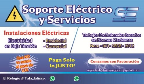 SOPORTE ELÉCTRICO Y SERVICIOS