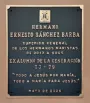 Placa homenaje