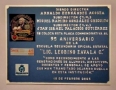 Placa para aniversario escolar