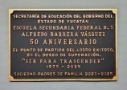 Placa en fundición