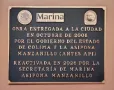 Placa administración portuaria