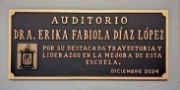 Placa en latón fundido