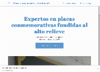 Sitio web de Placas conmemorativas fundidas gdl