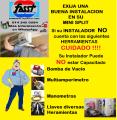 Mantenimiento Básico a MIni Split temporada FRIO CALOR