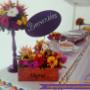 Desayuno empresarial con decoración regional