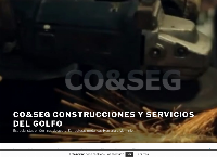 Sitio web de COYSEG - Cortinas de Acero y Estructuras Metálicas en Veracruz