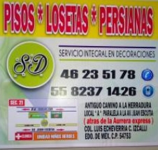 SERVICIO INTEGRAL EN DECORACIONES