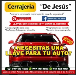 cerrajeria "de jesus"