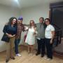 Clientes Felices recibiendo su nuevo Departamento