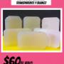Subido por visitante en 11/03/2018 - Jabón base glicerina transparente y blanca $60 el kilo a partir de 15 kilos de compra