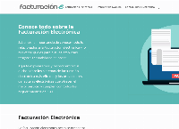 Sitio web de Facturación Electrónica