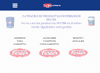 Sitio web de Distribuidor Fester