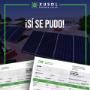 95% de ahorro en recibo de luz