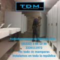 mampara en lamina esmaltada