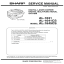 manual parts sharp 1631