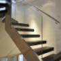 Escalera de Cristal templado