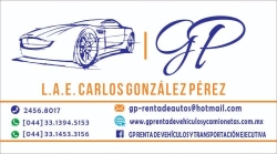 Renta de autos y camioentas gp