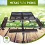 mesas de picnic