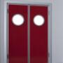 PUERTA DOBLE CON MARCO DIVERSOS MATERIALES Y DISEÑOS