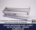 Emplayadoras Miranda - Productos - Emplayadora Manual Miranda 50 cms - CERO electricidad - Acero Inoxidable - Garantía de por Vida