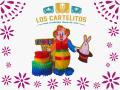 Payaso con pastel armable