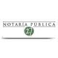 Notaría Pública 27