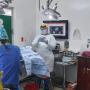 Trabajando en el quirofano