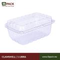 Empaque tipo Clamshell para fresas