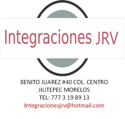 INTEGRACIONES JRV