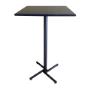 Mesa alta cuadrada 60x60x110cms