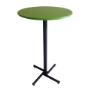 Mesa alta redonda 60x60x110cms