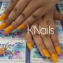 Uñas amarillas