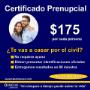 Certificado Prenupcial