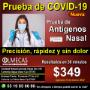 Prueba COVID-19 Antígenos
