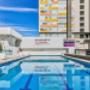 Sparkling swimming pool
