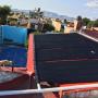 Alberca y panel