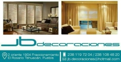 Cortinas Persianas Toldos / JB decoraciones / Tehuacán
