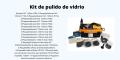 KIT de pulido de vidrio