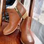 botin grecia caoba