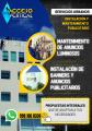 Mantenimiento y colocación de anuncios publicitarios