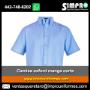 SIMPRO-Camisa oxford manga corta
