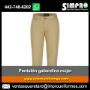 SIMPRO-Pantalón gabardina mujer