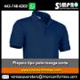 SIMPRO-Playera tipo polo manga corta