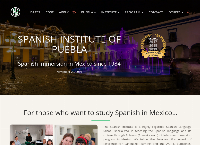 Sitio web de Spanish Institute of Puebla