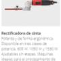Rectificadora de Cinta