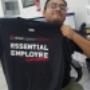 Omni Logistics employee posing in Acuña office