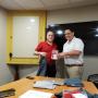 Omni Logistics Monterrey employees in conference room