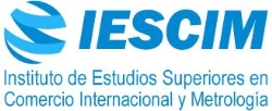 IESCIM - Instituto de Estudios Superiores en Comercio Internacional y Metrología